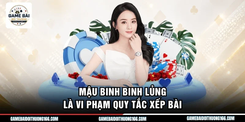 Mậu binh binh lủng là vi phạm quy tắc xếp bài